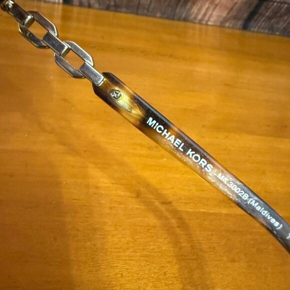 Michael Kors Unisex Bronze Geometric Half-Rim RX Eyeglasses Frames Only - Picture 6 of 6